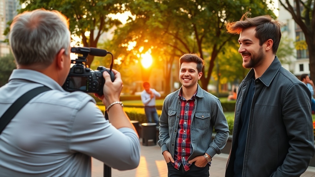 איך נראה תהליך צילום לאתרי הכרויות אצל אלכס
