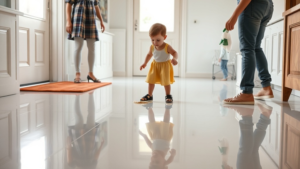 טיפים של אלופים לשמירה על רצפה מבריקה אחרי פוליש